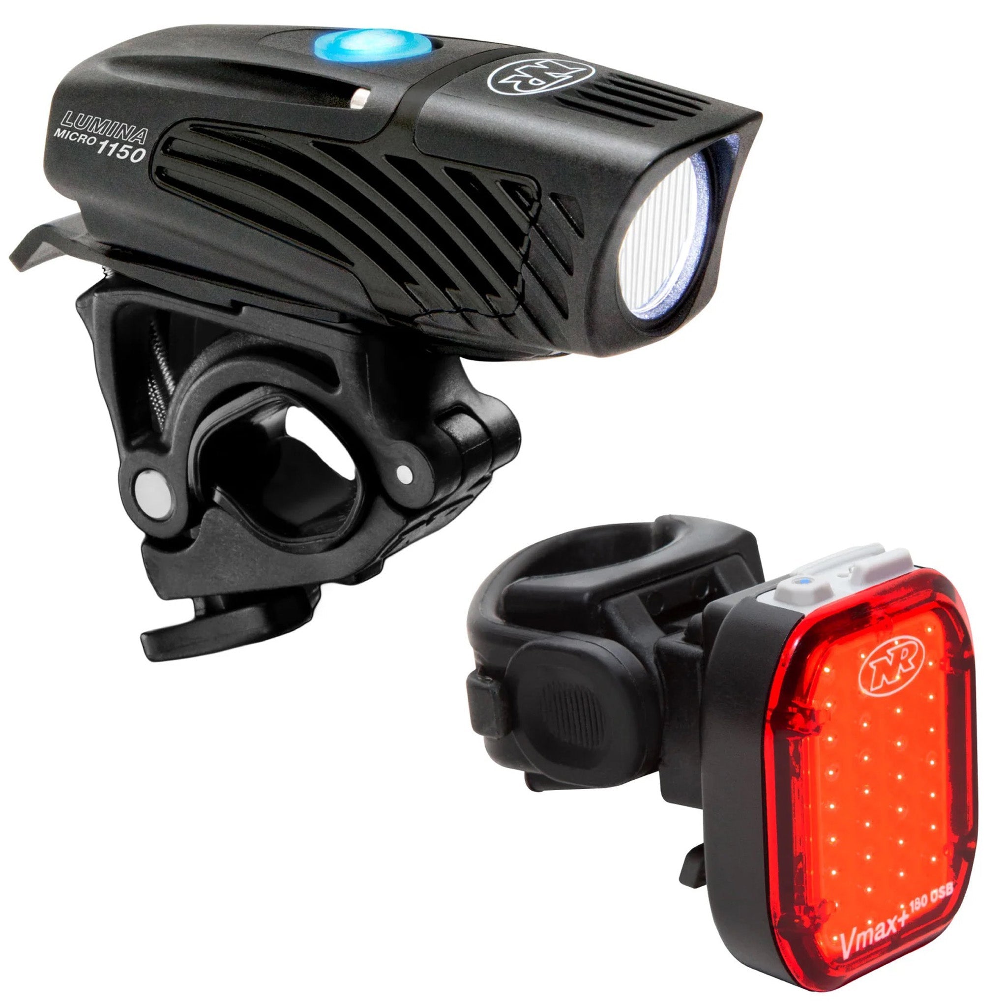NiteRider Lumina Micro 1150 Headlight & Vmax+ 180 Taillight